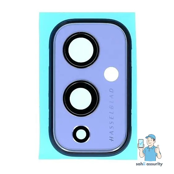 Camera Lens Glass with Frame for OnePlus 9 Purple thumbnail
